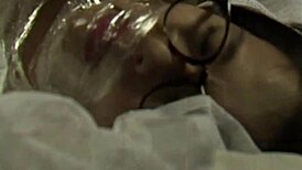 Nerd Girl Strips Down and Straps In for Hardcore Japanese Action