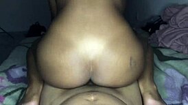 Brazilian brunette rides in sensational cowgirl