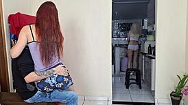 quase fomos pegos com roupas rasgadas e bundas magras de amigas 😱👗