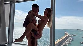 Blowjob In The Heights And I Conquer Her For Hard Fucking With Petite Ange