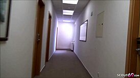 omg german milf with huge tits gets slammed by black cock