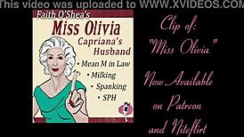 mean mother-in-law humiliates with spanking