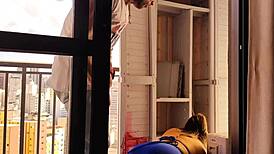 vagninho says, 'fix the closet, then fuck my gaping ass' to agatha mama