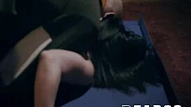 Bratty Hollywood Actress Casey Calvert LOSES HARDCORE SEX BET with Stuntman in California.