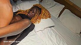 skinny sarah returns for hardcore fucking with big cock action. she rides wild!