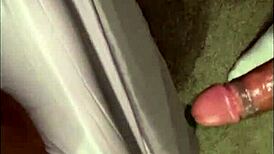 deep stroke doggystyle with big ass ebony riding big cock in pov