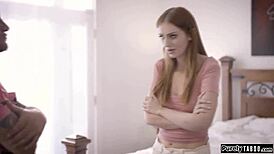 I felt so vulnerable as the perv neighbor analed my teen ass deepthroat style