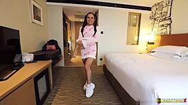 Johntronx's playful creampie encounter