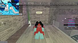 Demon Pounds Huge Futa Cock