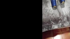 Wow, this milf has a perfect body in pantyhose and eight-inch heels.