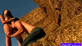 Big Tits Erika And Karol Fuck Outdoors In Public