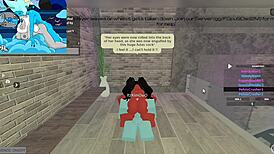 Demon Pounds Huge Futa Cock