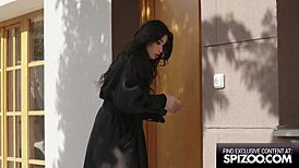 clea gaultier explores boyfriends naughty fetish with spooning blowjob and doggystyle