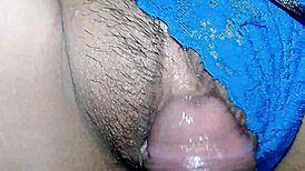 Hot stepdaughter seduces me in beautiful sky blue lingerie pov