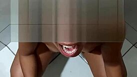 Teen 18+ RECEIVES golden shower AND pays WITH blowjob