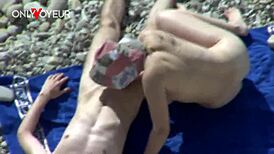 Plump Tanned Milf Gets Juicy Pussy Fucked Doggystyle On Beach And Creampied