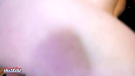 sexy coed sabrina feels intense pleasure sucking dick, getting banged in doggy, and facialed with cum