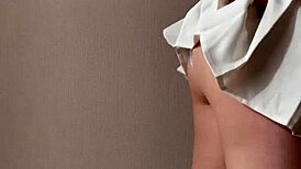 hey, watch this innocent girl strip for ya! 😍