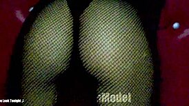 Hairy pussy babe with wild armpits and legs dances seductively at the sex club