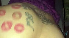 lightskin ebony stepsister cheats outside 😈