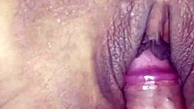 Pretty amateur's hairless pussy sucked till wet, then fucked deeply