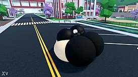 Thicc avatar performs sensual dance moves for viewers