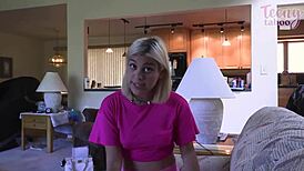 Babysitterka Lilith Grace jazdi na Sethovi až do creampie