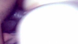 Amateur bent over in pov doggystyle interracial bbc fucking with creampie