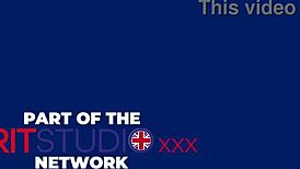 teen oiled anal play and footjob