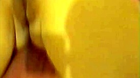 Real homemade couple has sex in bed with handjob and cumshot