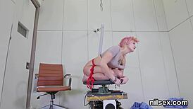 Sexy cutie faces extreme therapy in anal asylum