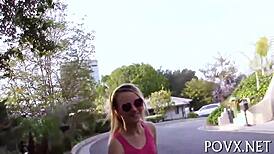 impressive teen cock-sucking in pov 😘