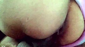 Mature wife enjoys sitting on a cock for a creampie.