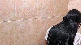 Hot Mexican Teen Students Caught Having Sex in School Bathroom