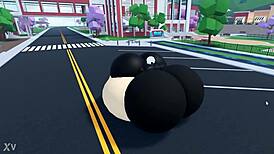 Thicc avatar performs sensual dance moves for viewers