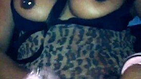 in my hidden fantasy pt 2, I get my ebony pussy drilled with a dildo