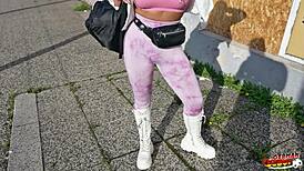 German Scout - Big Tits Fitness Model Glory Cat Casting Fuck