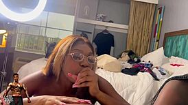 Two Throat Baddies Compete In Dick Sucking