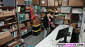 she got punished at work, and now she's never the same, oh man