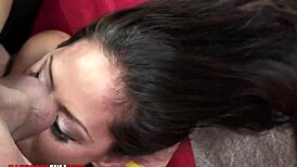 Naughty Big Boobed Bangkok Pornstar Swallows Cumshot