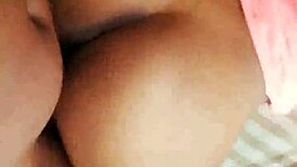 big ass ebony step cousin bent over for doggystyle cum