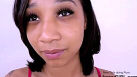 Tiny brunette model gets fucked during her modeling audition interview