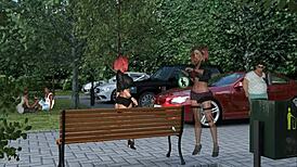 Nasty City Game Preview With Gloryhole Blowbang And Bukkake!