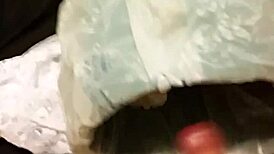 Intense Masturbation Session Using Wife's Panties for Ultimate Arousal and Release