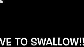 handcuffed blowjob with mouth and feet, deepthroat monster cock?