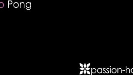 jenna jay turns pong game naughty with oral and cumshot