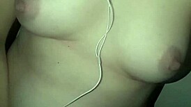 Wife masturbates to orgasm when husband fails to arrive for sex