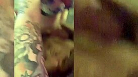 Tatted Emo Beauty Takes Back Shots And Submits