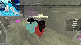 Demon Pounds Huge Futa Cock