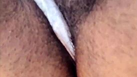 Latina milf enjoys outdoor masturbation with dildo